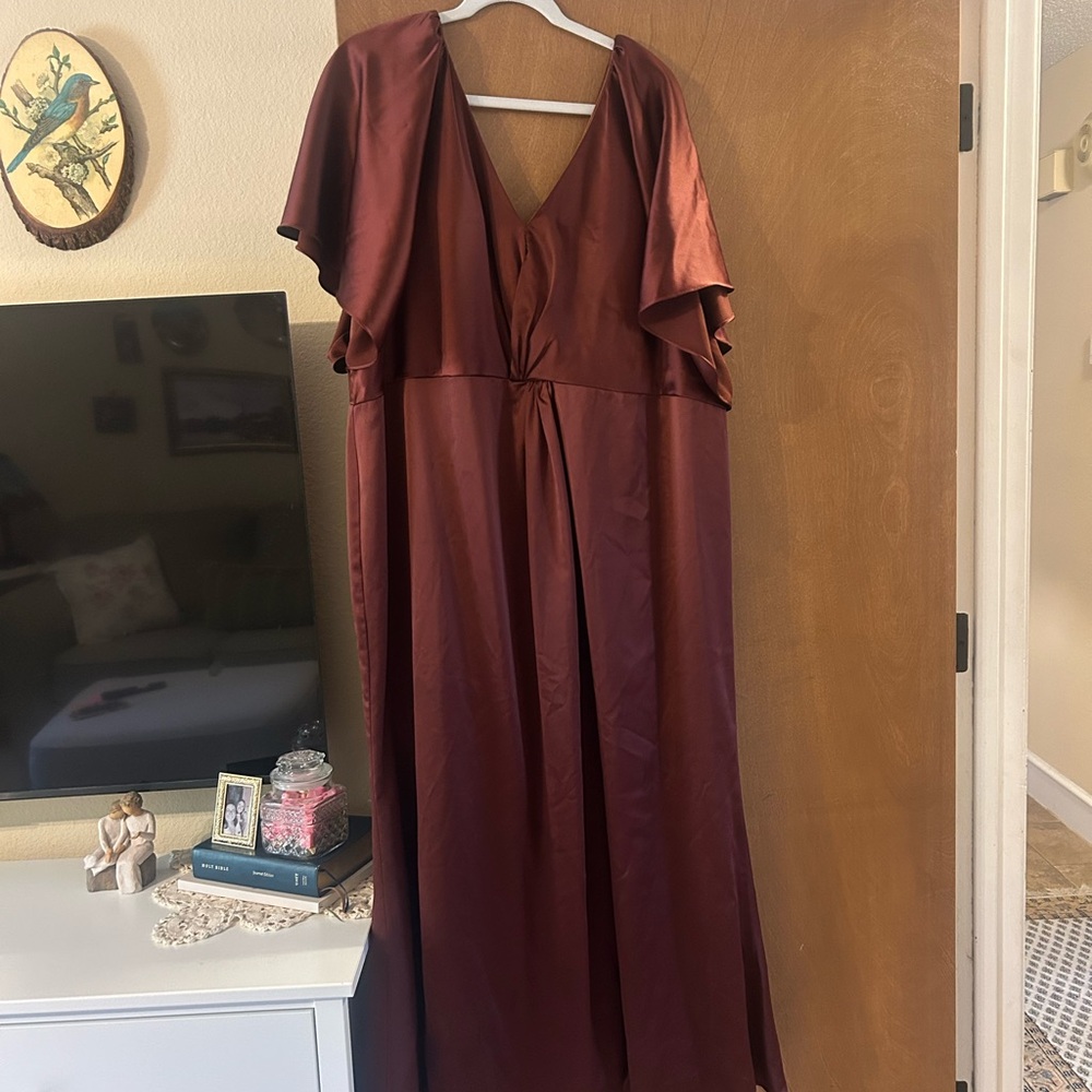 Gwen Satin Dress